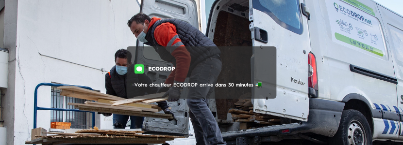 Lire la suite à propos de l’article Un débarras déchets urgent à réaliser ? Privilégiez la collecte en camionnettes ECODROP !